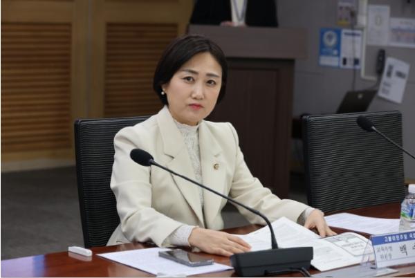 백승아 의원, 유치원 민원 처리 지원을 위한 '유아교육법 일부개정법률안' 대표발의 기사 이미지