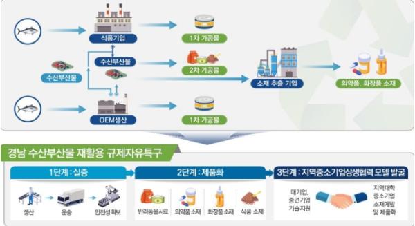 경남도, 수산부산물 재활용 규제자유특구 실증 본격 착수 기사 이미지