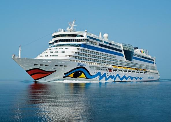 부산 찾은 올해의 첫 월드와이드 크루즈, '아이다디바(AIDAdiva)'호 부산항 신규 입항 기사 이미지